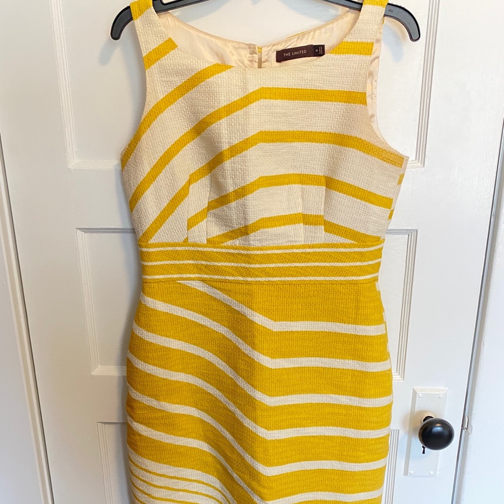 The Limited Women Yellow Casual Dress